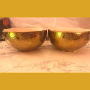 💛☀️* GOLD BOWLS * LIKE NEW ☀️💛 ZGALLERIE